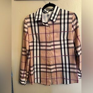 Women’s Stylish Plaid  Shirt